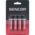 Sencor SBA R6 Cink-szén ceruzaelem AA (4db /csomag)