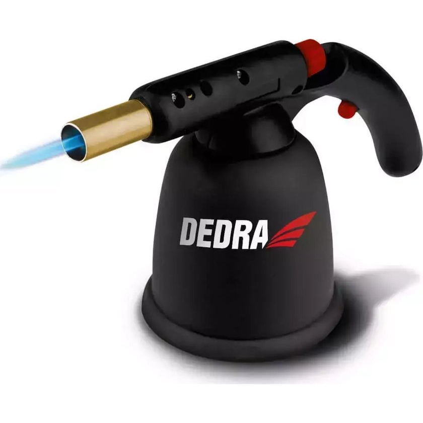 Lampe à souder à gaz Dedra avec allumage et boîtier en plastique (31A010)
