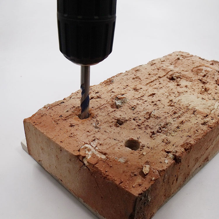 Foret multifonction pour verre, brique, métal et bois – outil pratique avec lumière intégrée