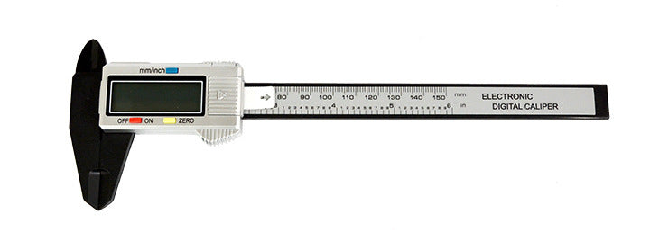 Pied à Coulisse Numérique à Boîtier Métallique, Micromètre Numérique en Fibre de Carbone, 0-150 mm