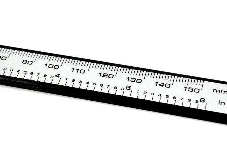 Pied à Coulisse Numérique à Boîtier Métallique, Micromètre Numérique en Fibre de Carbone, 0-150 mm