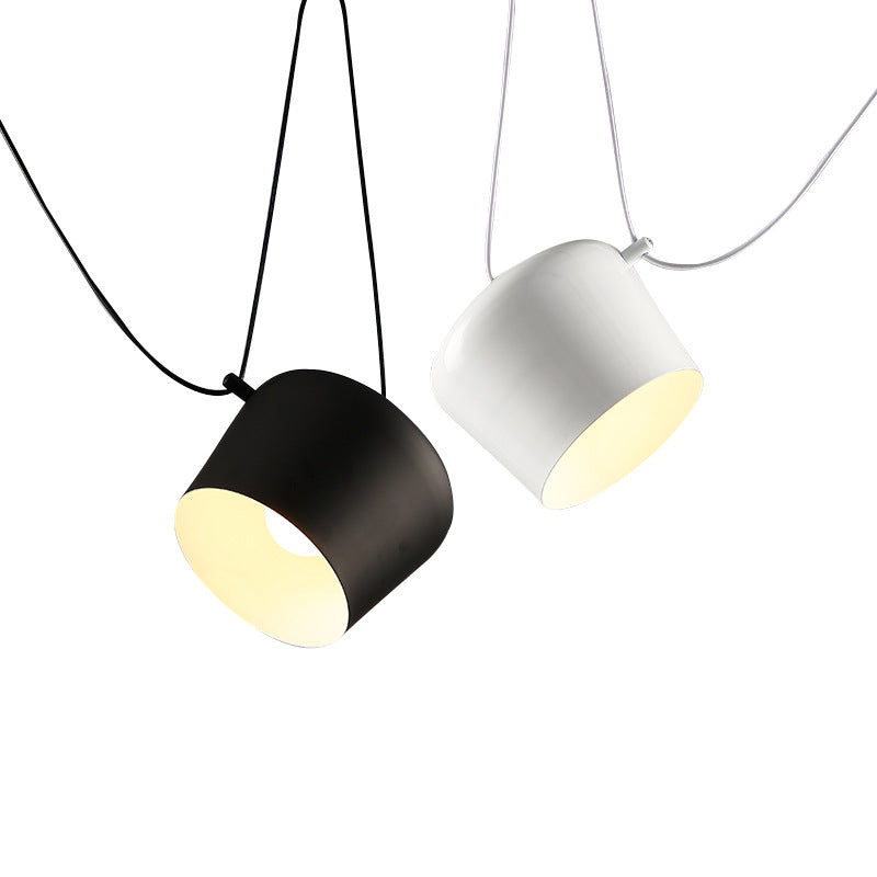 Lustre LED moderne - design élégant en spirale - projecteur