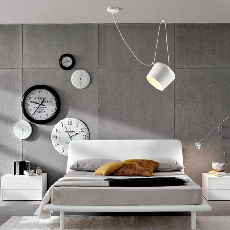 Lustre LED moderne - design élégant en spirale - projecteur