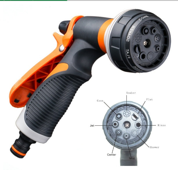 Pistolet arroseur à jet réglable pour jardin