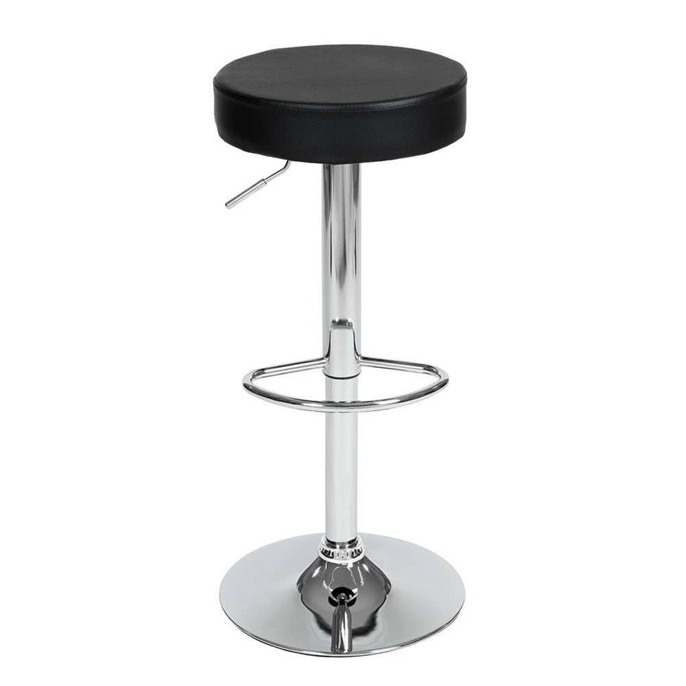 2 pcs Tabouret de bar Classic, coloris au choix : noir