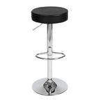 2 pcs Tabouret de bar Classic, coloris au choix : noir