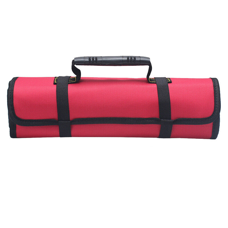 Sac d’électricien renforcé avec rangement multifonction et enrouleur