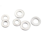 Jeu de rondelles plates en acier inoxydable 304 – tailles M1,6 à M10