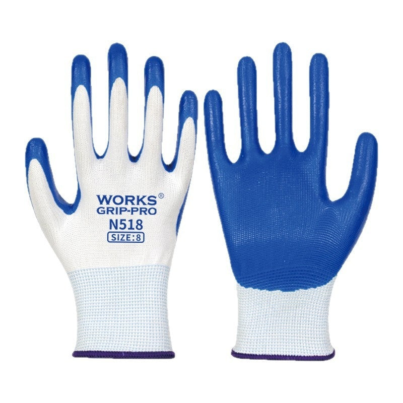 Gants de protection en nitrile – antidérapants, résistants, compatibles écran tactile