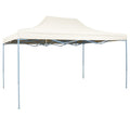 Pavillon de jardin pliant, disponible en plusieurs modèles - de 2,9 x 4,25 mètres - blanc - pavillon - 0