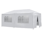 Tente de fête de couleur blanche, en 3 tailles - 3 x 6 mètres - 0