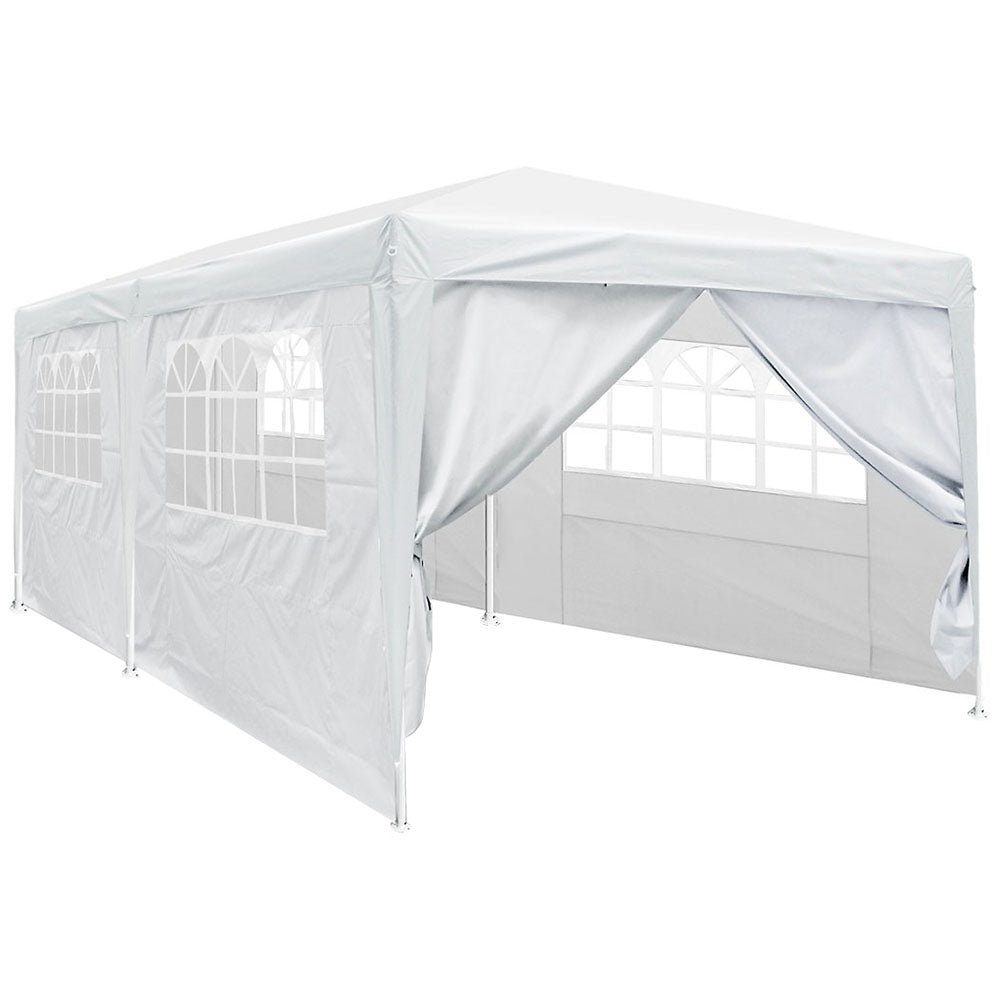 Tente de fête de couleur blanche, en 3 tailles - 3x6 mètres - 3