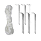 Tente de fête blanche, disponible en 3 tailles — 3x6 mètres — 2