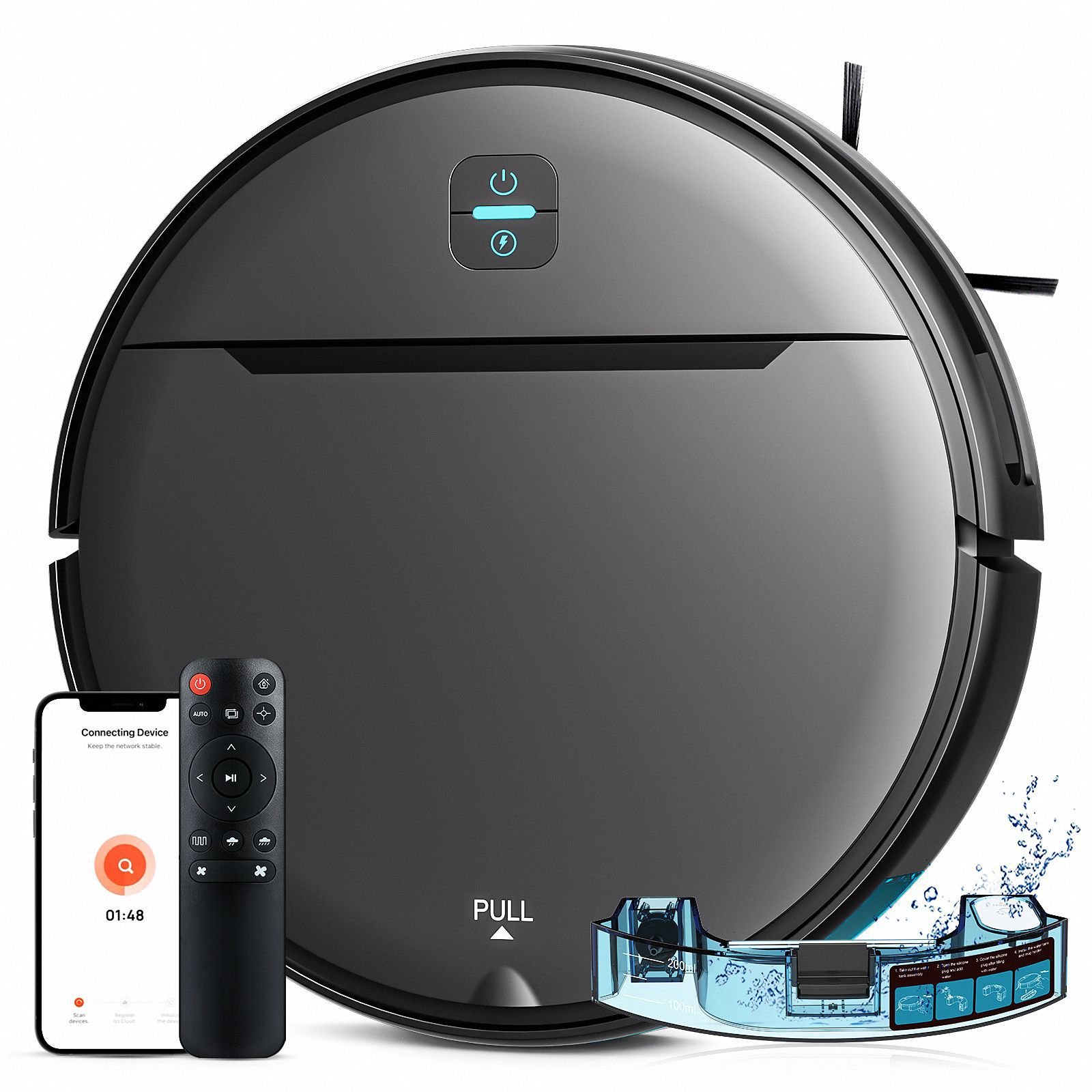 Automatic Recharging Household Integrated Sweeping Robot