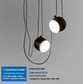 Lustre LED moderne - design élégant en spirale - projecteur