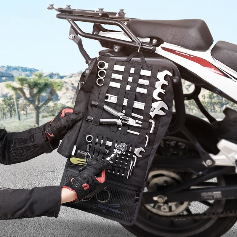 Sac Pliant Moto Multifonction avec Outils