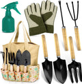 Kit d’Outils de Jardinage en Acier Inoxydable