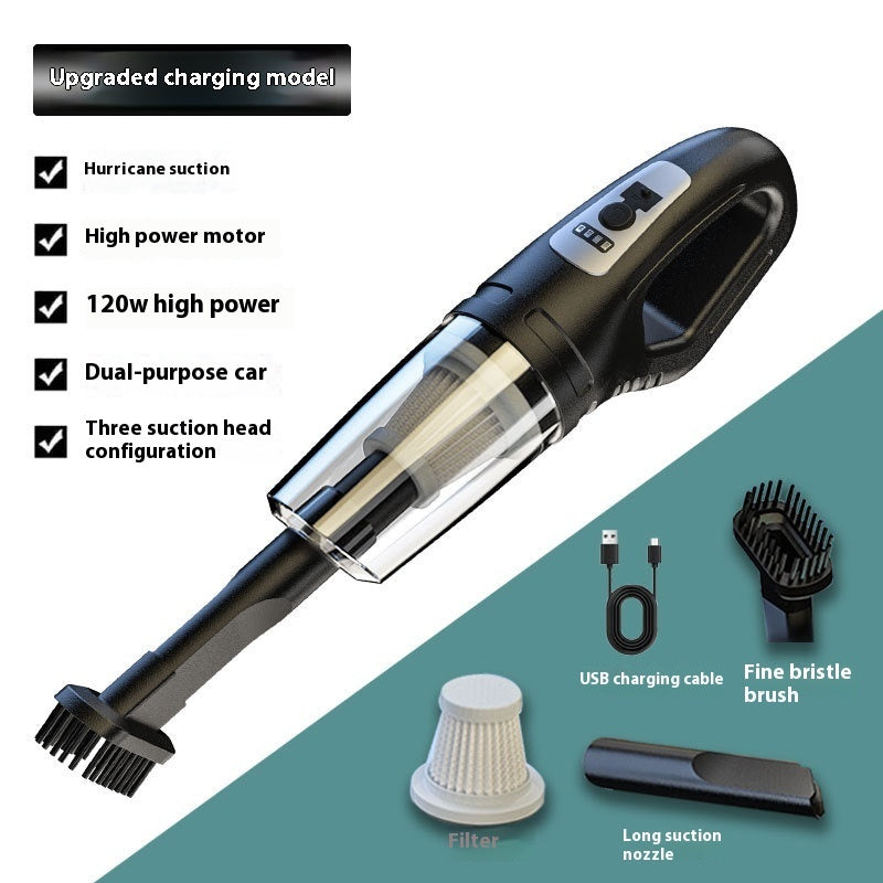 Aspirateur Portatif Rechargeable –  Pour voiture, maison et canapés