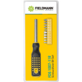 Fieldmann FDS 1007-11R tournevis avec 11 embouts (FDS 1007-11R)