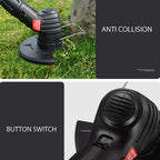 Tondeuse à gazon électrique sans fil, outil de jardin portable, rechargeable par USB, désherbeur rétractable, désherbeur électrique rechargeable par USB