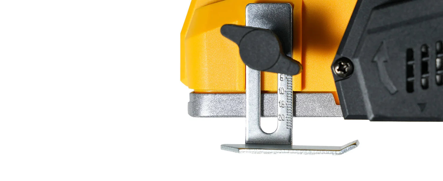 Rabot sans fil portatif compatible avec les batteries DeWalt 18V/20V, rabot électrique à moteur brushless pour la coupe du bois (outil seul)