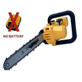 Pour batterie DEWALT 18 V — tronçonneuse sans fil sans balais 12 pouces, scie à chaîne électrique alimentée par batterie pour la coupe du bois
