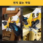 Rabot sans fil portatif compatible avec les batteries DeWalt 18V/20V, rabot électrique à moteur brushless pour la coupe du bois (outil seul)