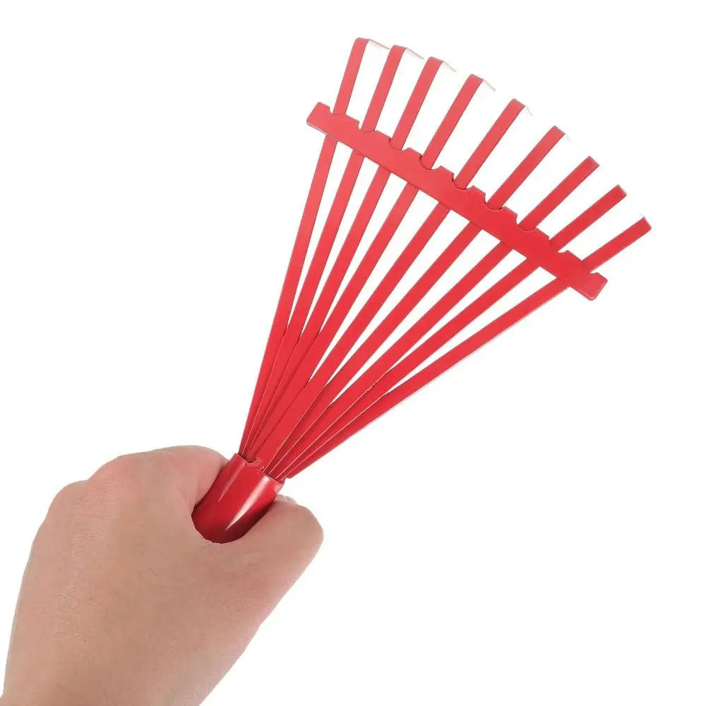 Râteau en acier à haute teneur en carbone, râteau à feuilles, râteau pour feuilles mortes, râteau métallique pour jardin, pelouse et cour, matériel agricole et outils