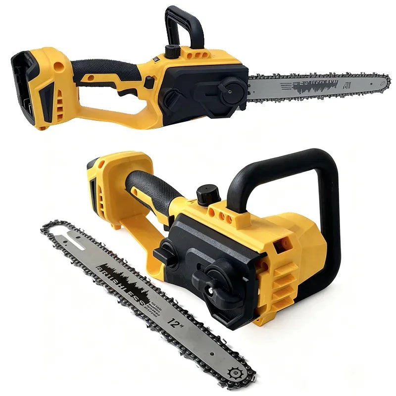 Pour batterie DEWALT 18 V — tronçonneuse sans fil sans balais 12 pouces, scie à chaîne électrique alimentée par batterie pour la coupe du bois