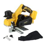 Rabot sans fil portatif compatible avec les batteries DeWalt 18V/20V, rabot électrique à moteur brushless pour la coupe du bois (outil seul)