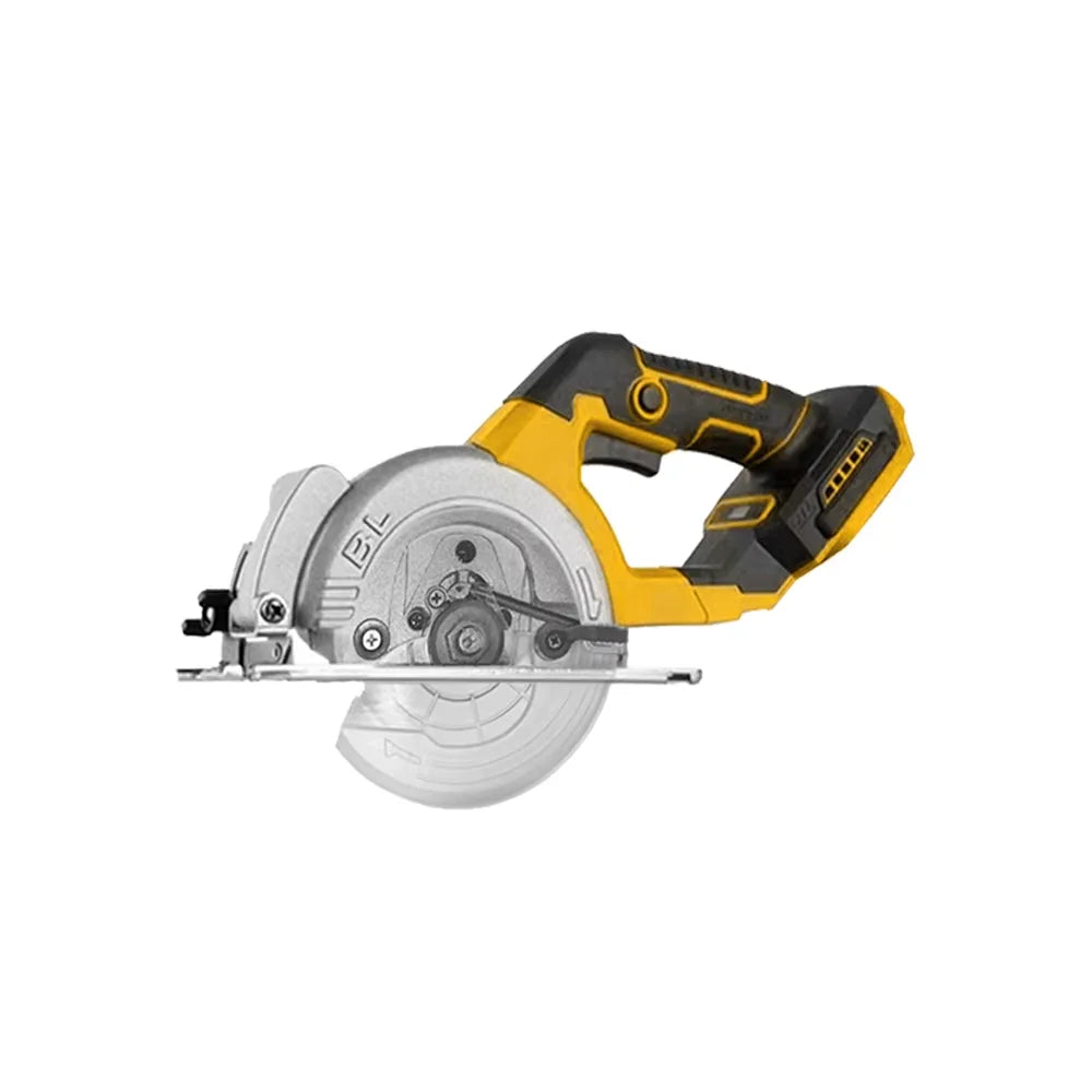 Scie circulaire électrique 5,5" sans balais à rotor externe, sans fil, haute puissance — compatible avec batterie DEWALT 18 V