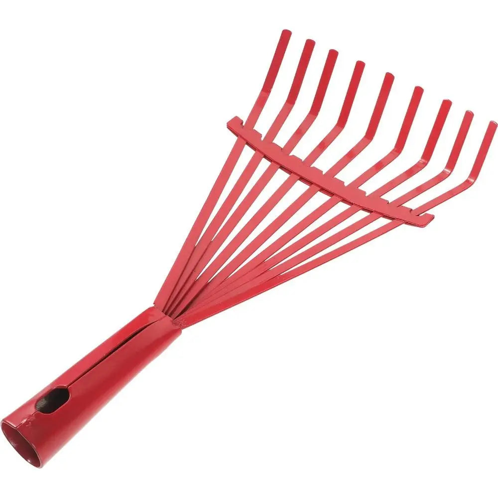 Râteau en acier à haute teneur en carbone, râteau à feuilles, râteau pour feuilles mortes, râteau métallique pour jardin, pelouse et cour, matériel agricole et outils