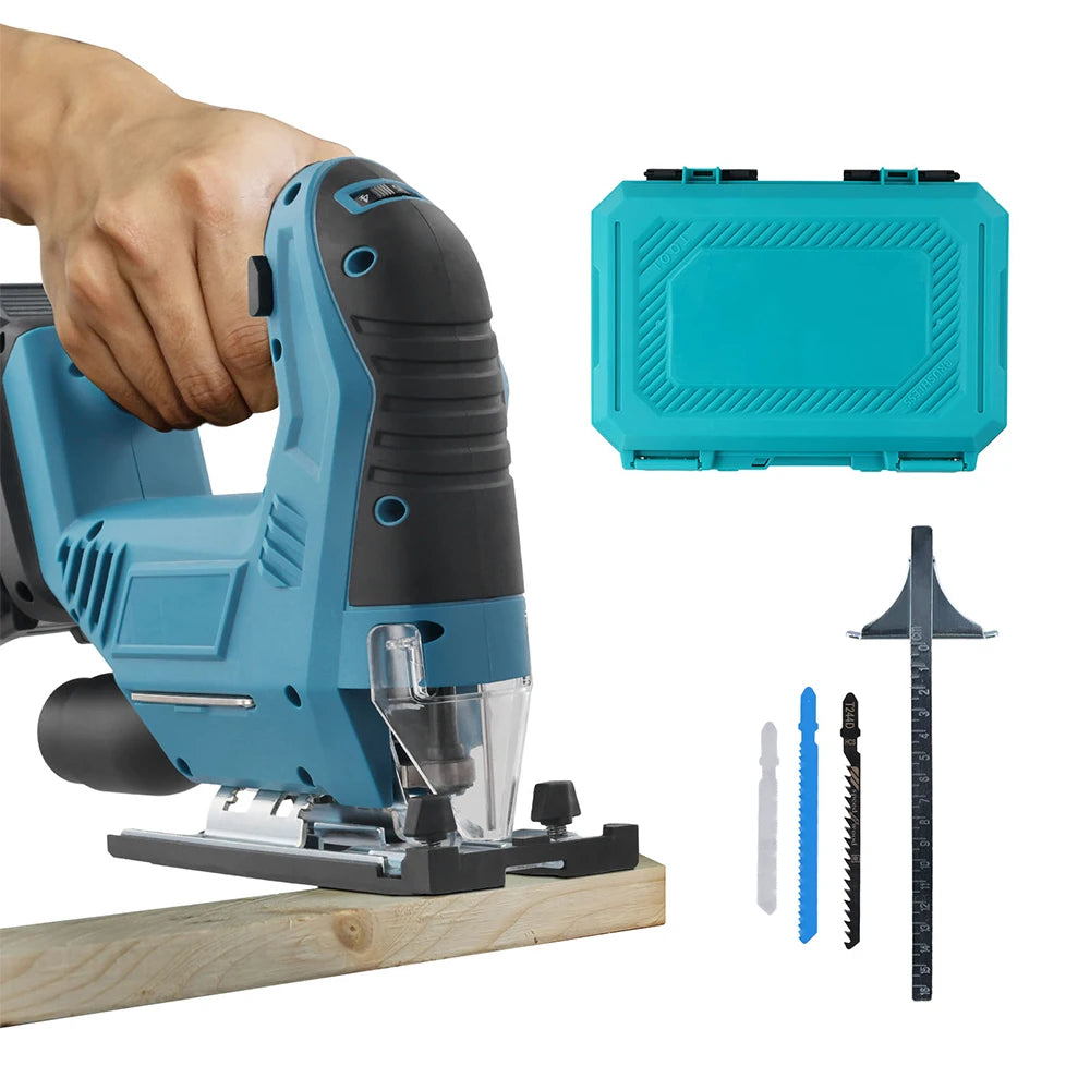 Scie sauteuse sans fil 18V 300W — Coupe bois, métal et plastique (sans batterie)