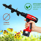 Foret spirale pour machine de forage au sol