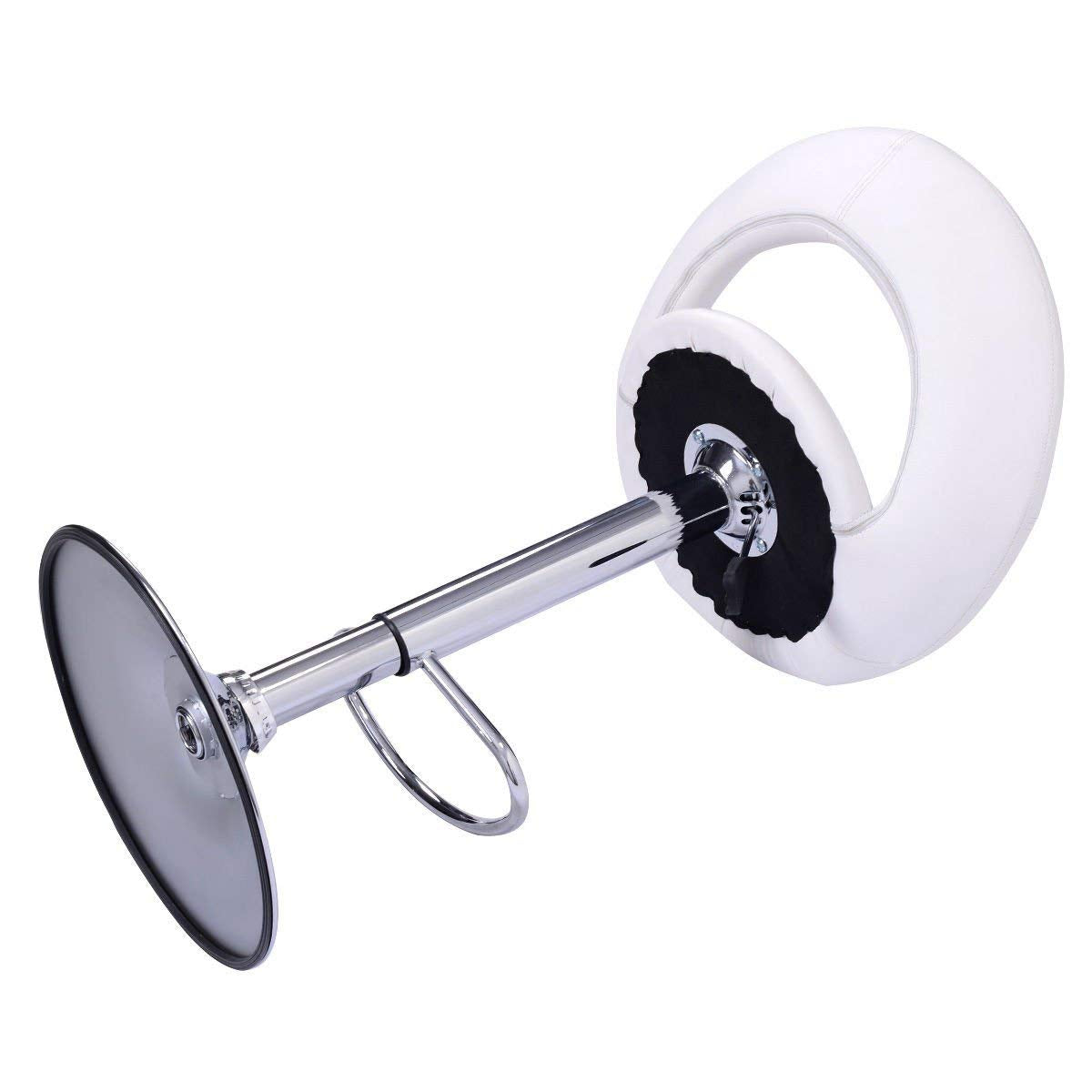 2 tabourets de bar, couleur au choix - blanc - 1