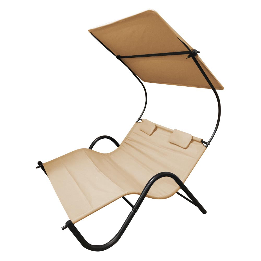 Transat DELUX pour 2 personnes en 3 coloris - beige-1