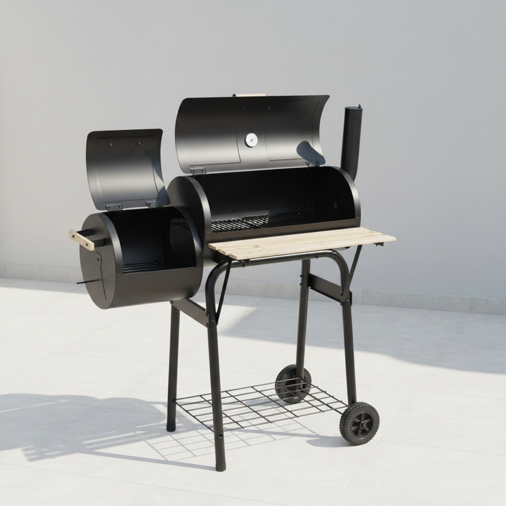 BBQ Smoker terrasse claire
