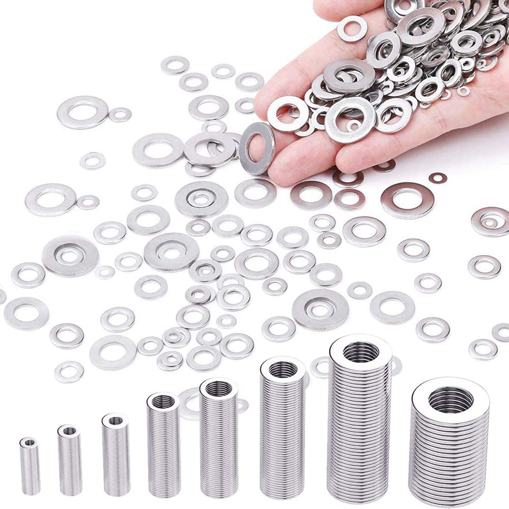 Rondelle plate en acier inoxydable – joint combiné
