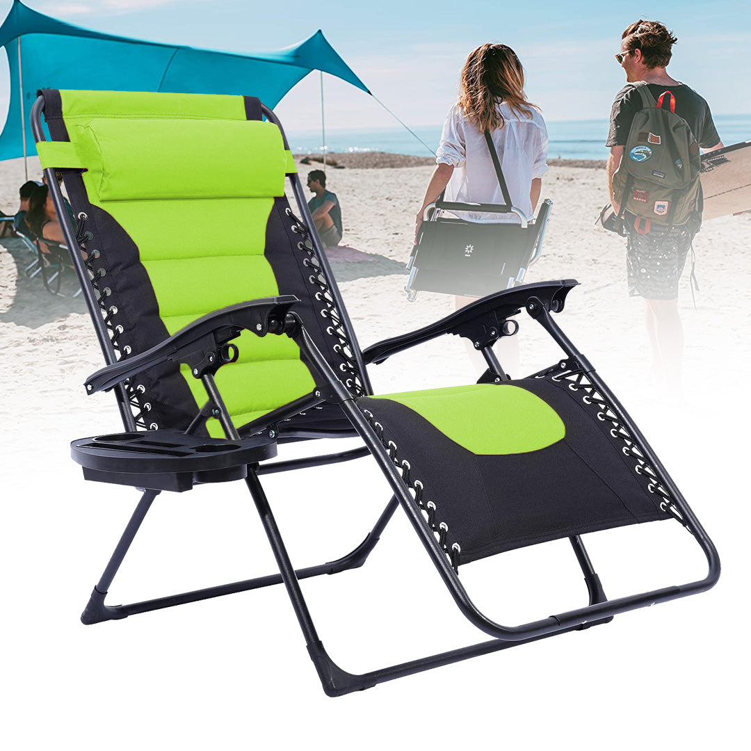 Chaise zéro gravité Delux, plusieurs coloris - vert - 1
