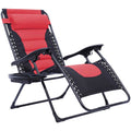 Fauteuil Delux Zéro zéro gravité, disponible en plusieurs couleurs — rouge — 0