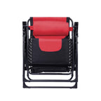 Fauteuil zéro gravité Delux, disponible en plusieurs coloris - rouge - 2
