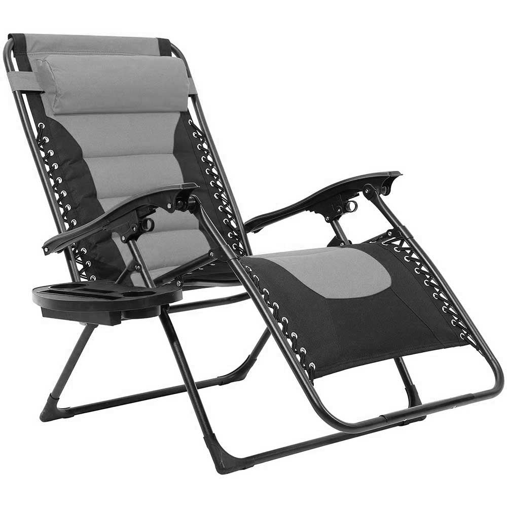 Delux Zéró chaise zéro gravité, plusieurs couleurs - gris - 0