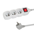 Multiprise 3 prises 1,5 m - Blanche Esperanza ELK210W