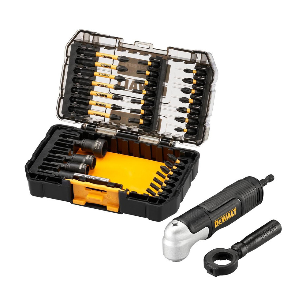 Coffret d'embouts Dewalt x McLaren DT70782-QZ — 33 pièces avec adaptateur coudé
