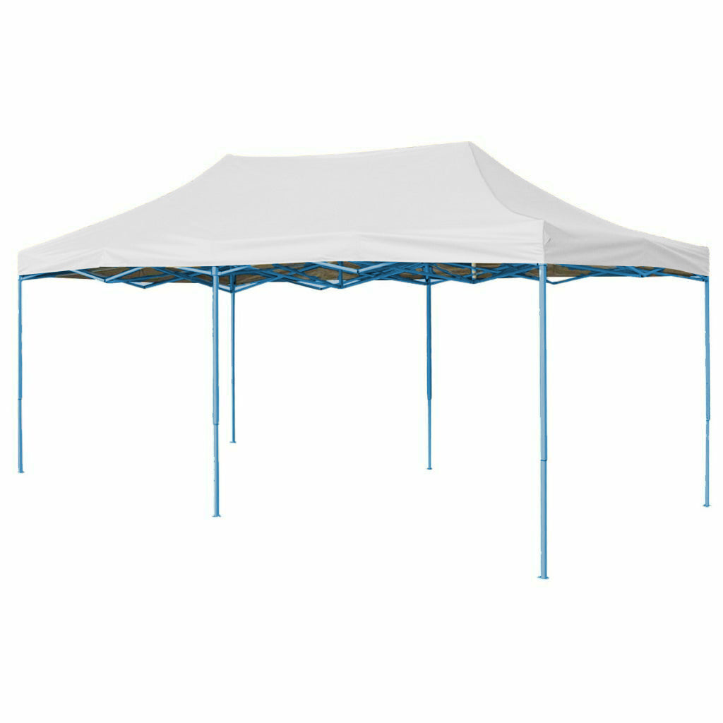 Pavillon de jardin pliant, plusieurs modèles - 3x6 mètres - blanc - pavillon-1