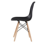 4 chaises à manger modernes, en 4 coloris — noir : 1