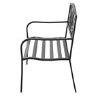 Banc de jardin, disponible en plusieurs modèles — motif feuilles — 3