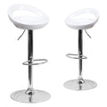 Tabouret de bar Kitti, 2 pièces, plusieurs couleurs - blanc - 0