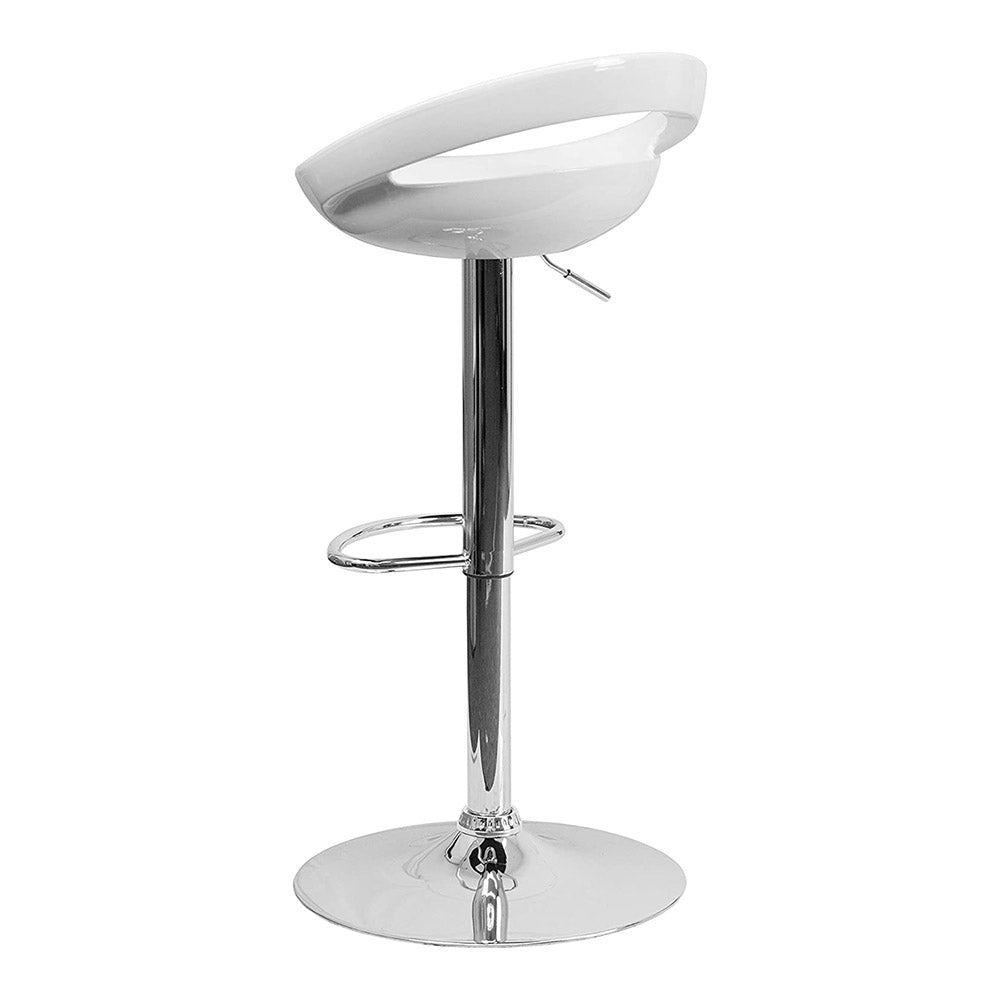 Tabouret de bar Kitti, 2 pièces, plusieurs coloris - blanc - 3