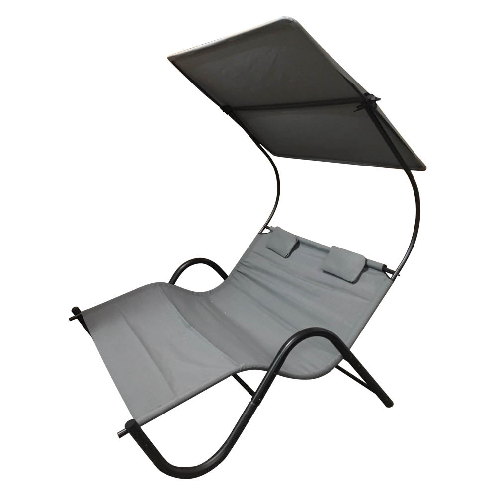 Transat DELUX 2 places en 3 coloris - gris - 1